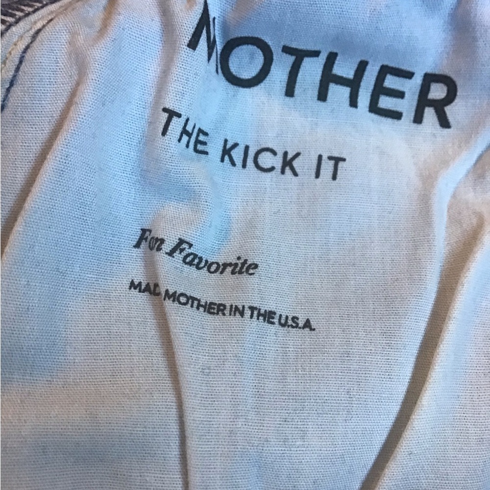MOTHER, Women's ‘The Kick It’ Jeans, Size 32, Blue, Fan Favorite, USA Made, NWT - Picture 11 of 16